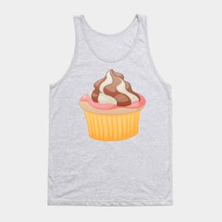 Swirl Cupcake Tank Top